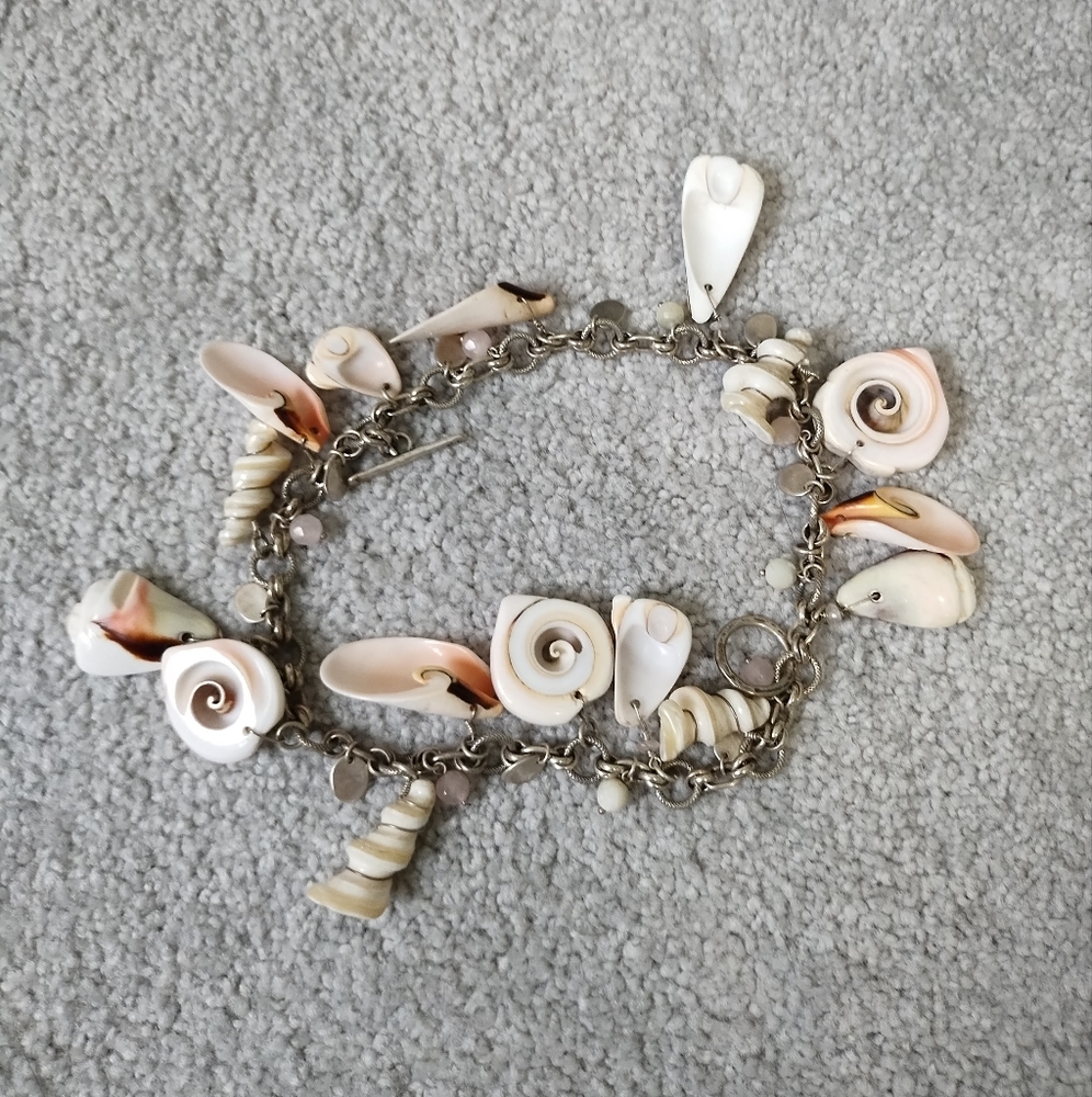 Anthropologie shell bracelet